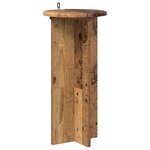 vidaXL Support de Plante 2 Pièces Bois ancien 29 5 x 29 5 x 60 cm