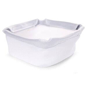 Childhome panier pour chaise haute evolu maille blanc