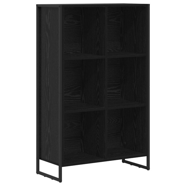 vidaXL Bibliothèque Chêne noir 99 5 x 30 x 108 5 cm Bois d'ingénierie