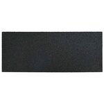 vidaXL Pierre de marchage 6 Pièces Noir 60 5 x 25 x 2 cm Caoutchouc