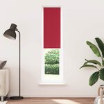 vidaXL Store enrouleur occultant rouge largeur du tissu 40 7 cm