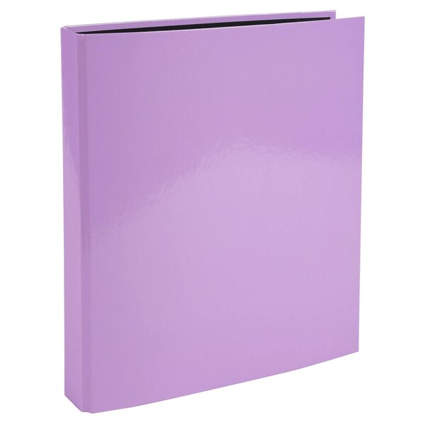 Classeur 4 Anneaux En D 25mm Aquarel - A4 - Mauve - X 10 - Exacompta