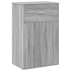 vidaXL Armoire de rangement sonoma gris 56 5x39x90 cm bois ingénierie