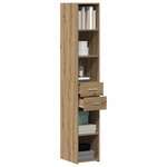 vidaXL Haut Armoire avec tiroir chêne artisanal 30 x 42.5 x 185 cm
