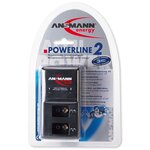 Ansmann chargeur de batterie powerline 2 noir 5107043