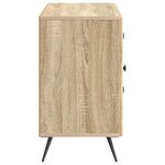 vidaXL Buffet Chêne Sonoma 89 x 34 5 x 60 cm Bois d'ingénierie