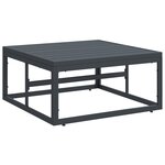 vidaXL Ensemble de canapé de jardin 13 Pièces Anthracite Acier
