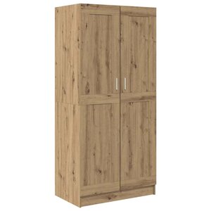 vidaXL Armoire artisian oak 82 5 x 51 5 x 180 cm Bois d'ingénierie
