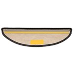 vidaXL Tapis d'escalier autocollants 30 Pièces 65x21x4 cm anthracite