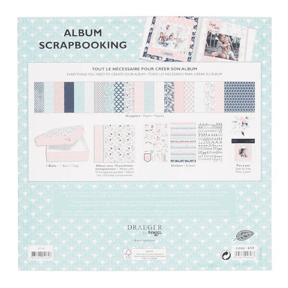 Kit Album Scrapbooking - La Poste