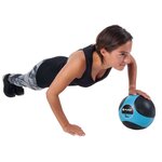 Pure2improve ballon médicinal 3 kg bleu