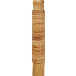vidaXL Parasol en bambou avec toit en feuille de bananier 270 cm