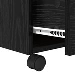 vidaXL Table basse Chêne noir 55 x 55 x 45 cm Bois d'ingénierie