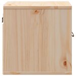 vidaXL Armoire murale 31 5x30x30 cm Bois massif Pin
