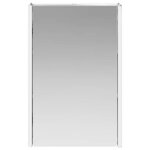 vidaXL Armoire Miroir de Salle de Bain Gris béton 33 x 11 5 x 50 cm