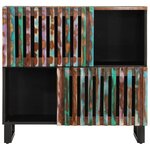 vidaXL Buffet 80x34x75 cm bois d'acacia massif