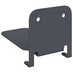 vidaXL Étagère flottante 24 Pièces Anthracite 6 x 10 8 x 6 6 cm