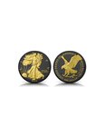 BLACK PLATINUM American Eagle 1 Once Argent Monnaie 1 Dollars USA 2023