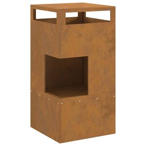 vidaXL Braise Marron 50 x 50 x 100 cm Acier