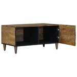 vidaXL Table basse Marron 80 x 50 x 40 cm Bois de mangue massif