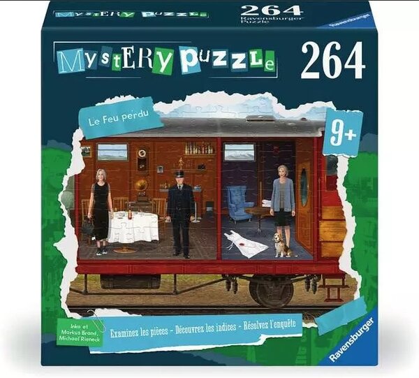 Puzzle Mystery 264p - Le Feu perdu