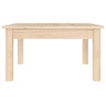 vidaXL Table basse 55x55x30 cm Bois massif de pin