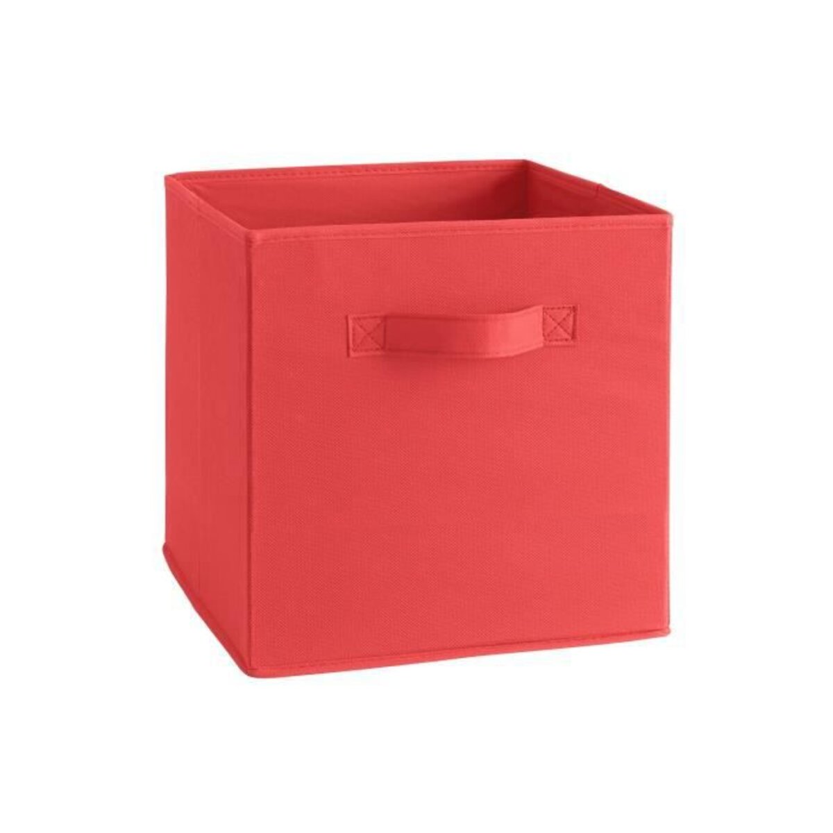 COMPO Boîte de rangement/tiroir pour meuble en tissu 27x27x28 cm - Rouge -  La Poste