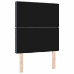 vidaXL Tête de Lit LED Argyle Gris foncé 80 cm Velours