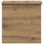 Caisse de rangement vidaXL Artisan Chêne 30x35x35 cm en bois d'ingénierie