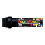 Marqueur 'PosterMarker Tempera' 'EPP30' pointe carrée 30 mm noir ARTLINE