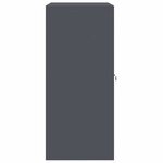 vidaXL Armoire de rangement Anthracite 80 x 40 x 90 cm Acier