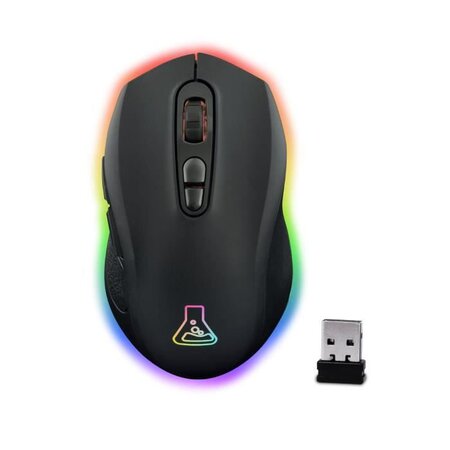 THE G-LAB Souris Gaming rétroéclairé Sans fil - 2400 DPI