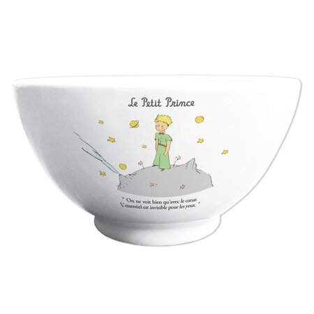 Bol blanc en céramique Le Petit Prince