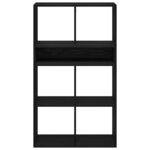 vidaXL Bibliothèque noir 66x31x112 cm bois d'ingénierie