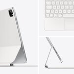 Magic Keyboard pour iPad Pro 12,9 pouces (5? génération) - Français - Blanc