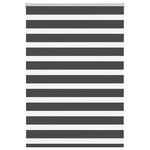 vidaXL Store zèbre noir 115x150 cm largeur du tissu 110 9 cm polyester