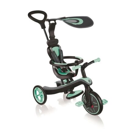 GLOBBER - Tricycle 4 en 1 - Vert menthe