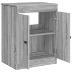 vidaXL Armoire de salle de bain Sonoma gris 54 x 41 x 70 cm