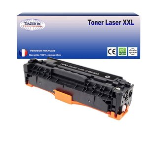 T3AZUR - Toner compatible avec Canon 716/731 Noire pour Canon MF-623Cn MF-628Cw MF-8030CN MF-8040CN Noir - 2 200p