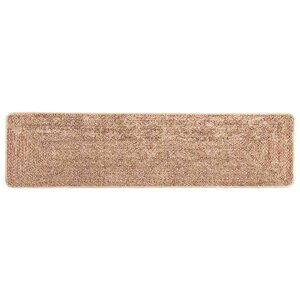 vidaXL Coureur de Tapis MARSA Jaune 50 x 250 cm Polyester et PVC