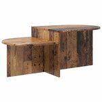 vidaXL Table basse Bois ancien 100 x 50 x 40 cm Bois d'ingénierie