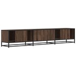 vidaXL Meuble TV chêne marron 210x35x41 cm bois d'ingénierie
