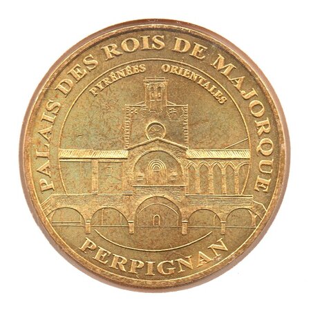 Mini médaille monnaie de paris 2008 - palais des rois de majorque