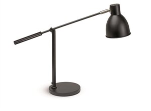 Luminaire de bureau finja, sans ampoule noir MAUL