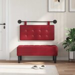 vidaXL Tête de lit suspendue Simili cuir