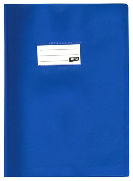 Protège-Cahier PVC 19/100 24x32 cm Bleu