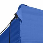 vidaXL Tente de fête 291 x 431 x 315 cm Bleu Tissu Oxford