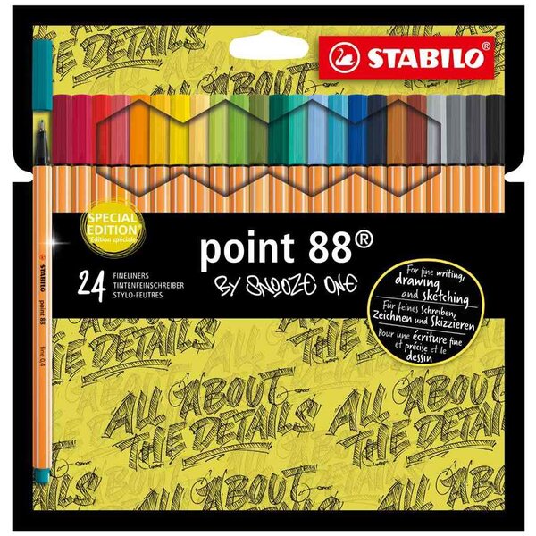 Feutre à pointe fine point 88 'Sonooze One'  étui STABILO
