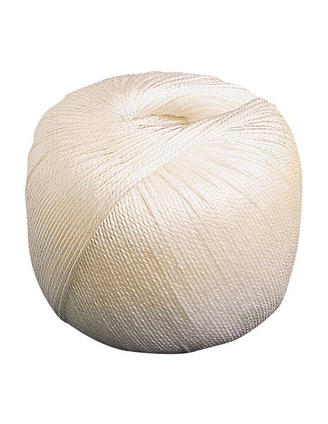 (lot  10 pelotes) ficelle en polypropylène résistance 99kg - diam3mm x l630m