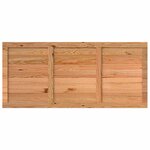 vidaXL Dessus de bureau marron clair bois chêne massif rectangulaire